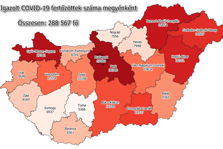 107 fertztt Vasban, 2804 Magyarorszgon, 144-en meghaltak