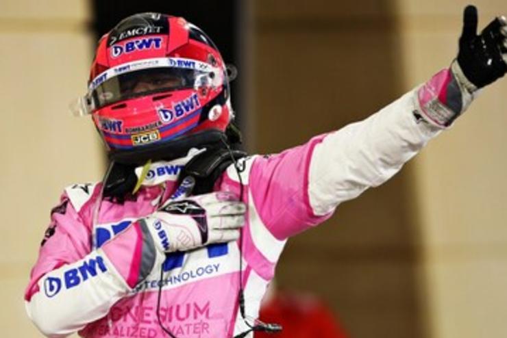 rlt futamon nyert Sergio Perez Bahreinben