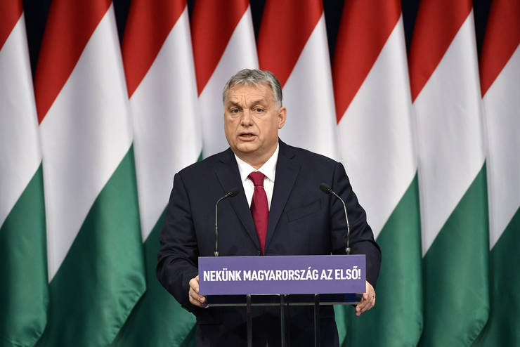 Brüsszel, Soros, klímavédelem: évet értékelt Orbán Viktor