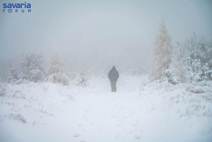 Télre vadászva: havazott a Kőszegi-hegységben (fotókkal, videóval)