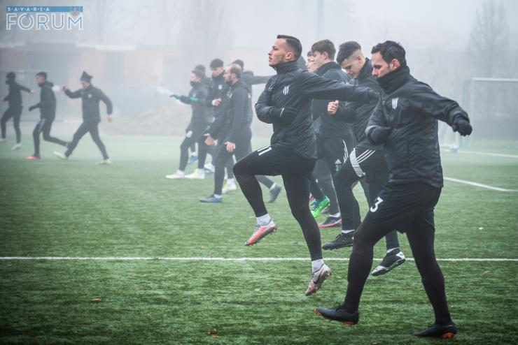 Edzés a januári ködben: megkezdte a felkészülést a tavaszi szezonra a Haladás futballcsapata