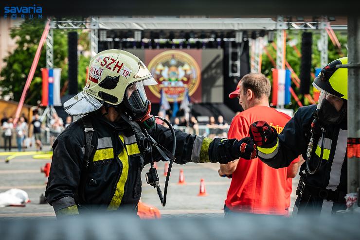 TFA-FCC Hungary-Szombathely tűzoltóverseny és koncertek a Fő téren