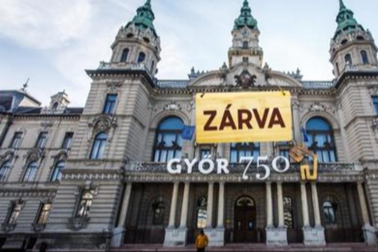 Több városi intézményt zárnak be Győrben