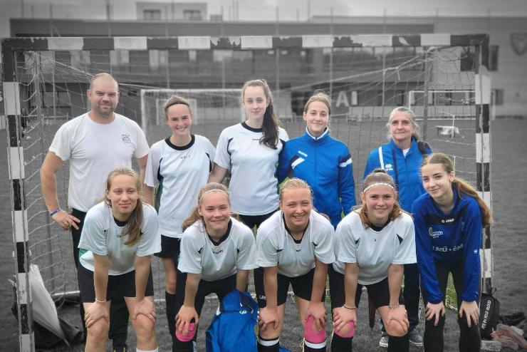 Negyedik lett a Zrínyi lánycsapata a foci diákolimpián