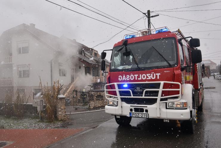 Kazán közelében keletkezett tűz egy vépi családi házban 
