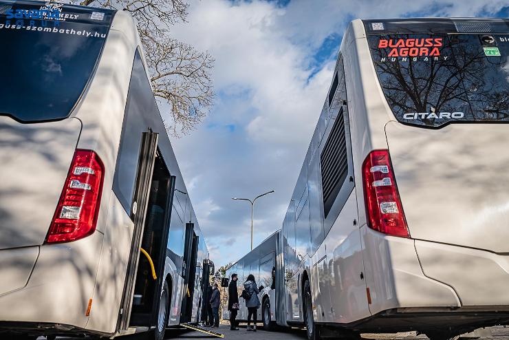 Mától a Blaguss autóbuszai szállítják az utasokat Szombathelyen