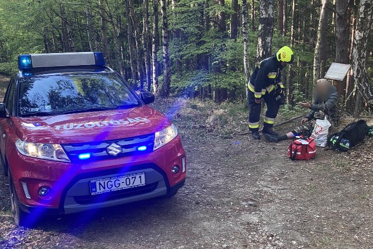 Újabb sérült turistát mentettek a tűzoltók a Kőszegi-hegységben 