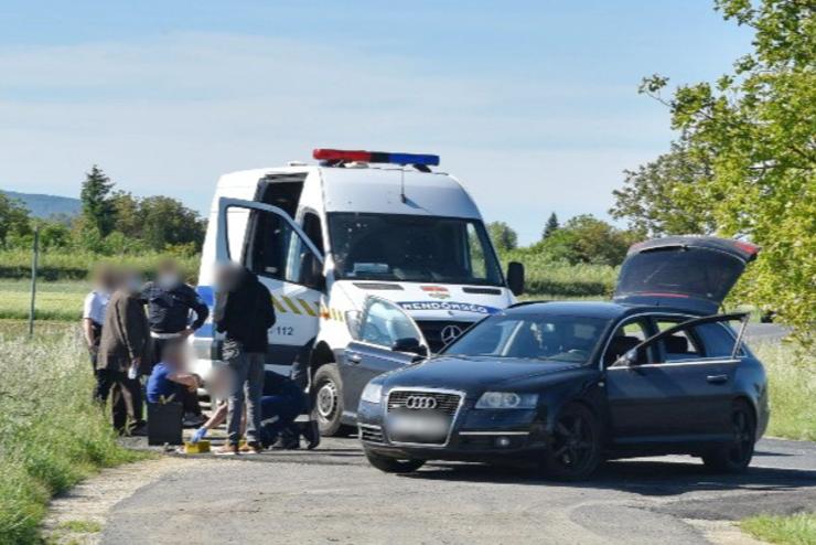 Román rendszámú Audival bukott le újabb embercsempész Gencsapáti közelében 
