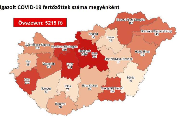 Meghalt egy beteg, 24-gyel ntt a fertzttek szma Magyarorszgon