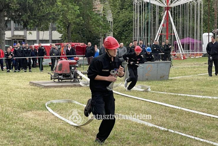 Répcevis csapata a vármegyei önkénteseknek szóló tűzoltóverseny legjobbja