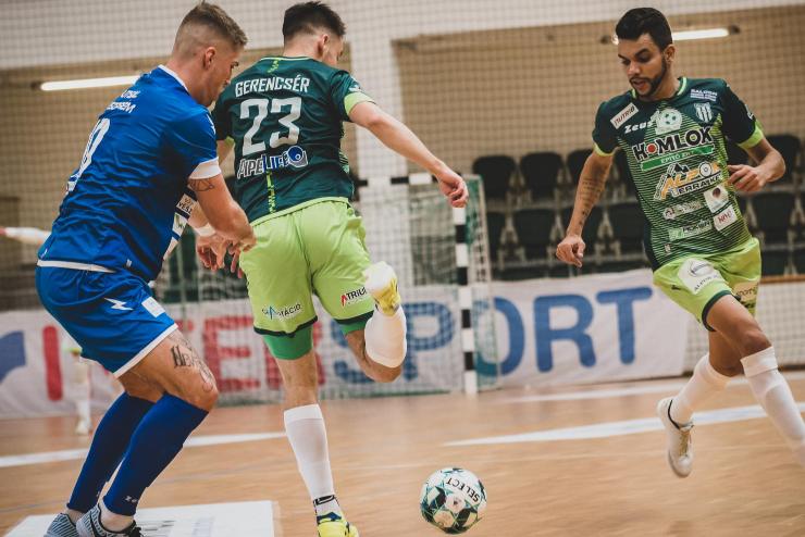 Futsal: parázs, gólgazdag mérkőzésen szenvedett vereséget a Haladás Veszprémben