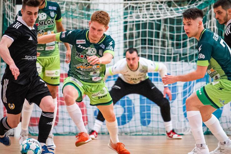 Futsal Magyar Kupa: idegenben lőtt több góllal elütötte a címvédés lehetőségétől a Nyírgyulaj a Haladást