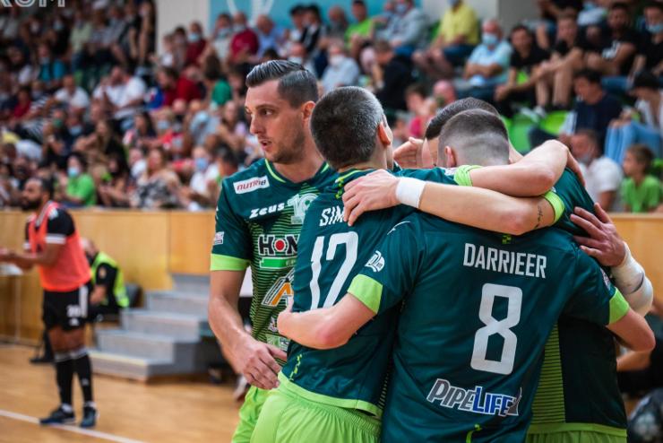 Futsal: A Halads mr az els flidben eldnttte a Veszprm elleni rangadt