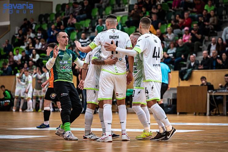 Futsal: tovbb robog a HVSE, a Veszprm is fejet hajtott a zld-fehrek eltt