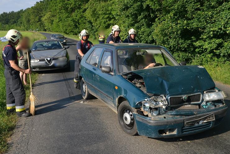 Három autó ütközött össze Szombathely és Ják között
